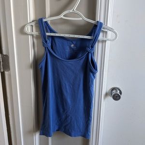 Blue tank top